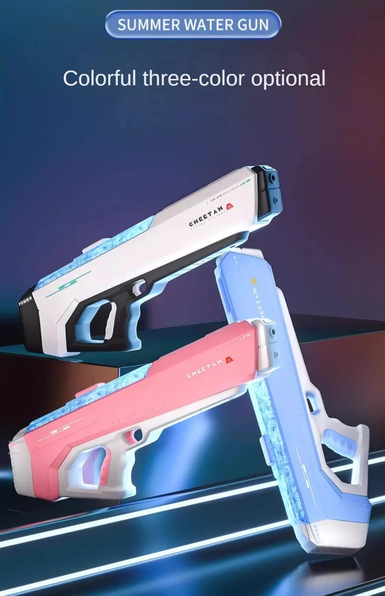 High Pressure Electric Water Gun Fully Automatic Absorb Water Burst Watergun Toys for Kids Summer Outdoor Pool Fight Games Gifts - Image 26