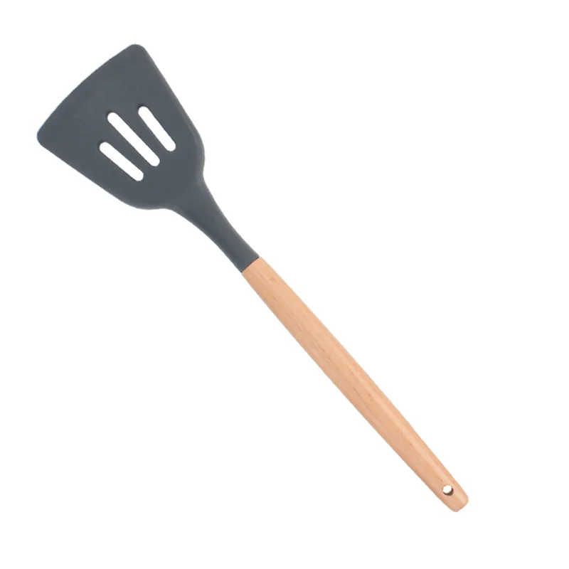 LMETJMA Silicone Cooking Utensils Set - 446°F Heat Resistant Kitchen Utensils Set Turner Tongs Spatula Spoon Brush Whisk JT888 - Image 16
