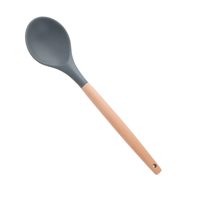 LMETJMA Silicone Cooking Utensils Set - 446°F Heat Resistant Kitchen Utensils Set Turner Tongs Spatula Spoon Brush Whisk JT888 - Image 21
