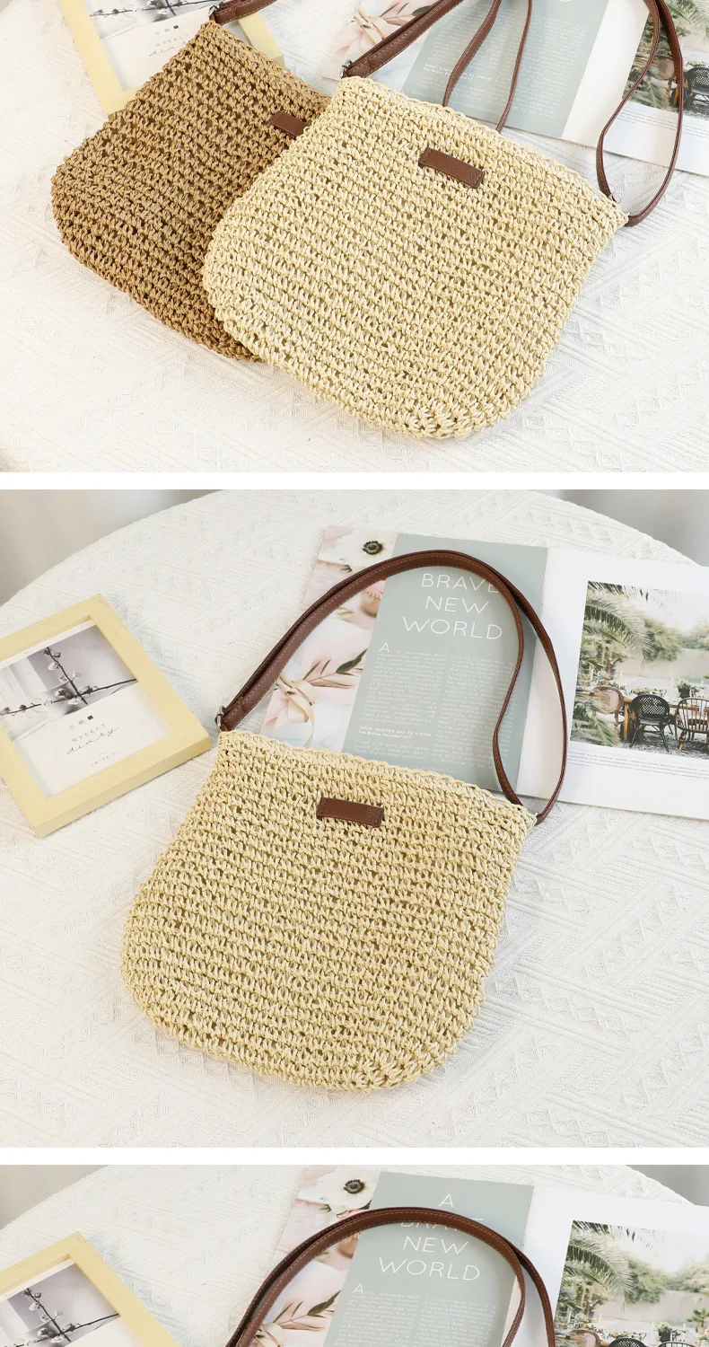 Beach Korean Straw Hat Summer Women Visor Bucket Hat Fisherman Hat Hand weaving Panama Girl Fishing Chapeau Sun Hats tool - Image 22