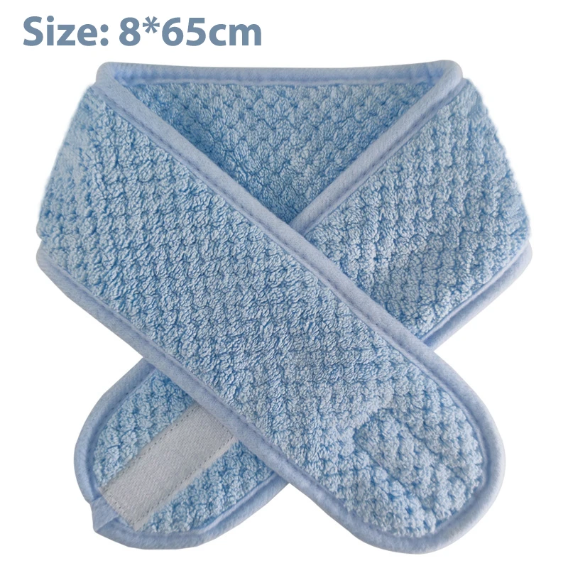 Adjustable Makeup Headband Soft Fleece Face Wash Towel Bath Spa Facial Hairband Skincare Beauty Head Wrap Accessory - Image 9