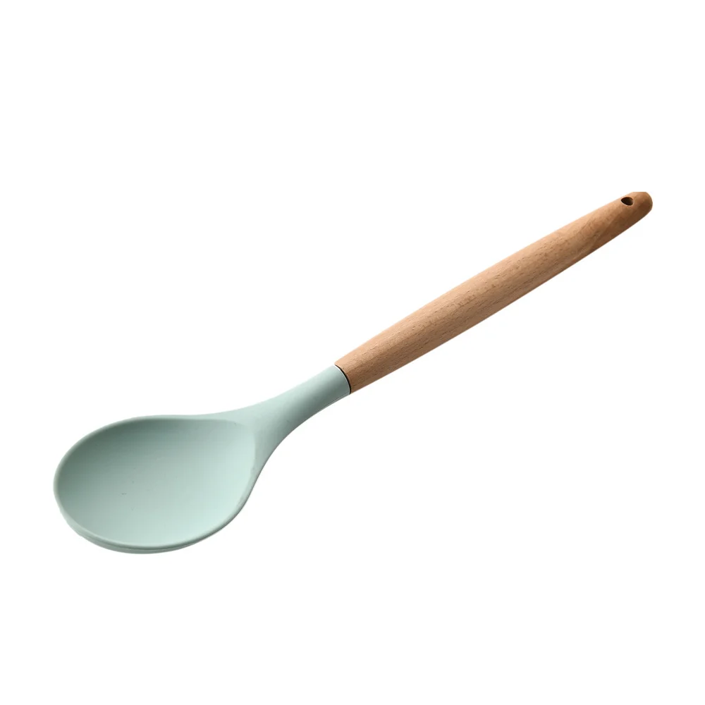 LMETJMA Silicone Cooking Utensils Set - 446°F Heat Resistant Kitchen Utensils Set Turner Tongs Spatula Spoon Brush Whisk JT888 - Image 15