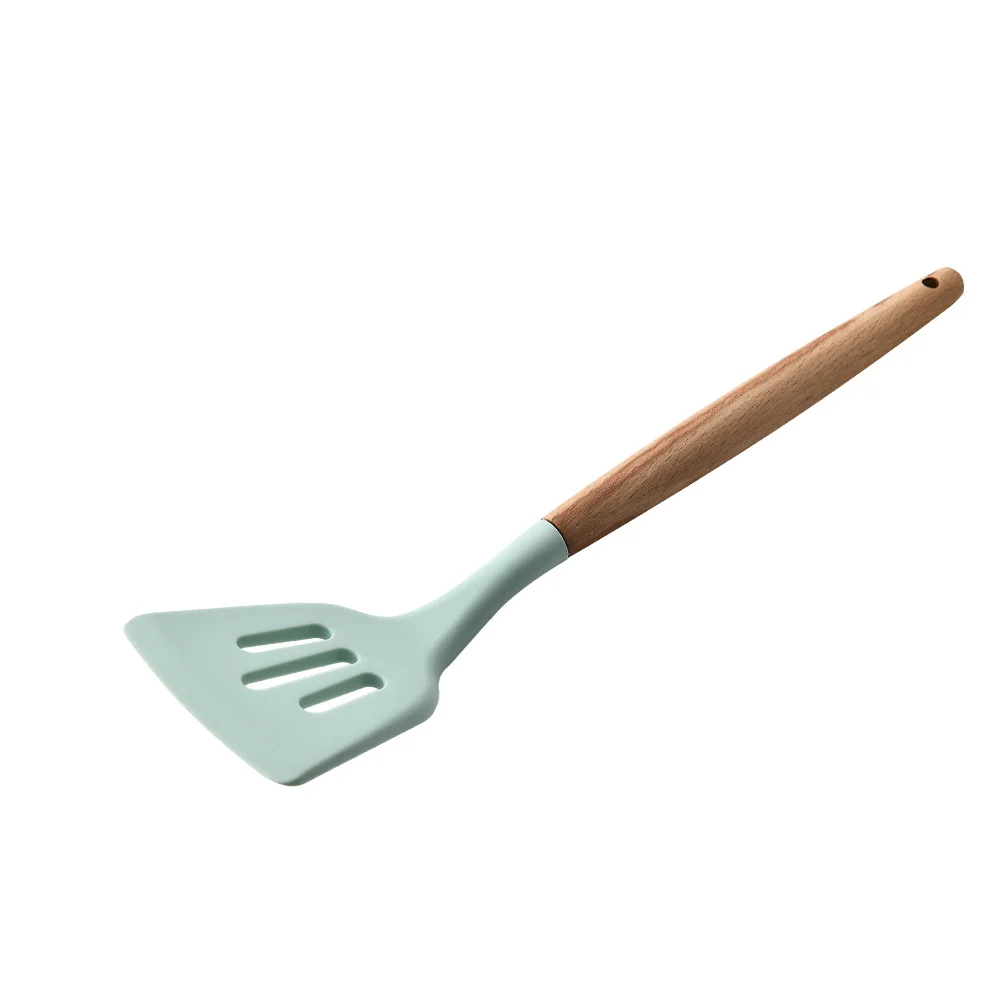 LMETJMA Silicone Cooking Utensils Set - 446°F Heat Resistant Kitchen Utensils Set Turner Tongs Spatula Spoon Brush Whisk JT888 - Image 12