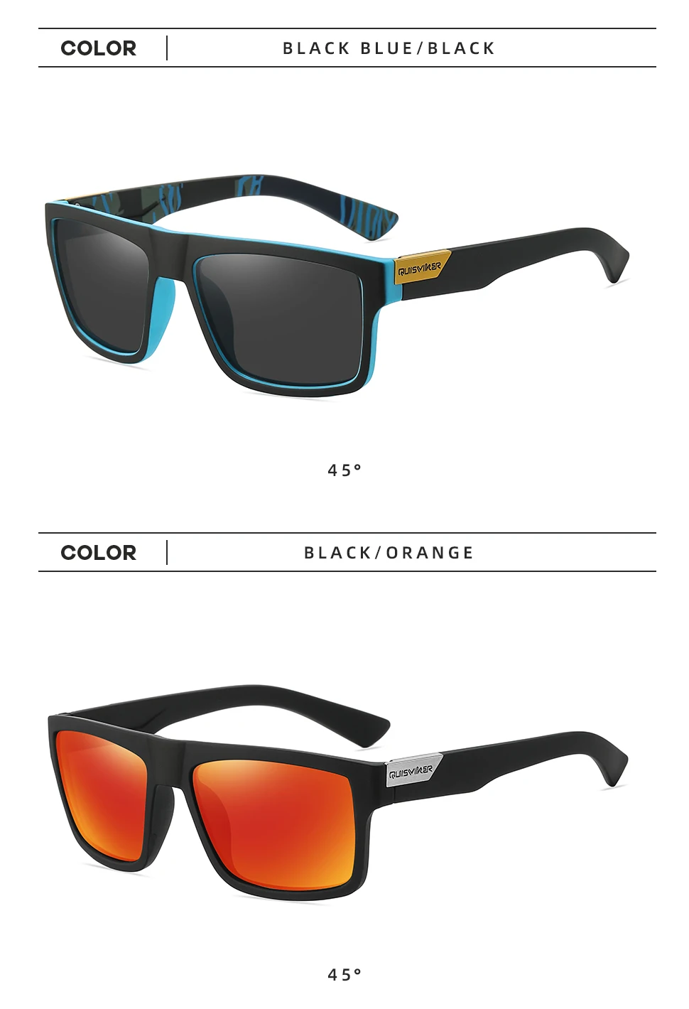 Classic Polarized Sunglasses Men Women UV400 Sun Glasses Fishing Goggles Outdoor Sport Eyewear - Image 20