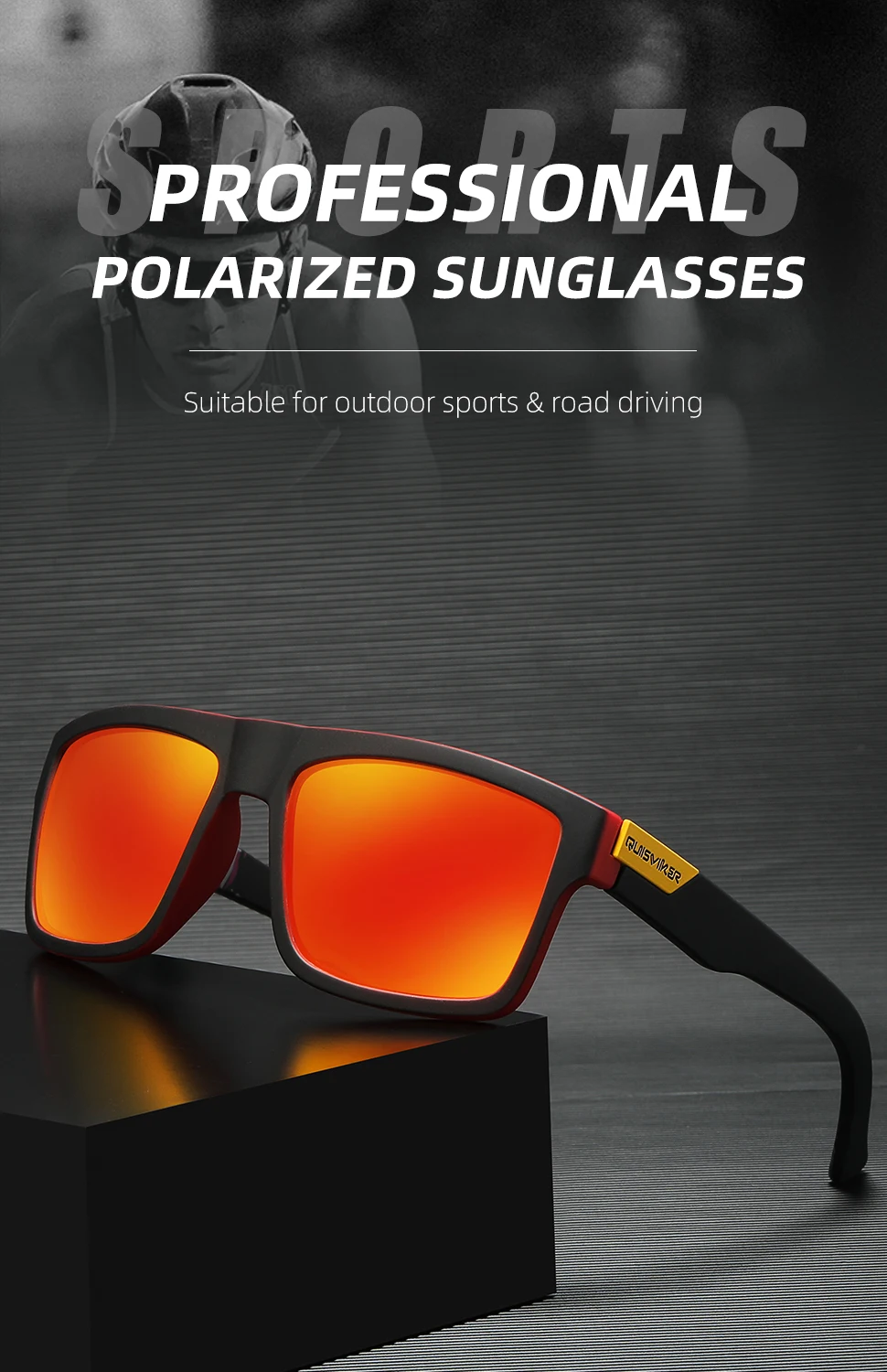 Classic Polarized Sunglasses Men Women UV400 Sun Glasses Fishing Goggles Outdoor Sport Eyewear - Image 12