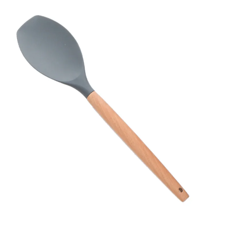LMETJMA Silicone Cooking Utensils Set - 446°F Heat Resistant Kitchen Utensils Set Turner Tongs Spatula Spoon Brush Whisk JT888 - Image 30