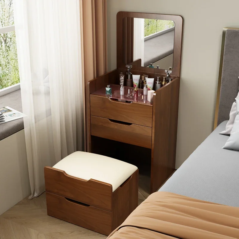 Vanity Accent Dressers Bedroom Mirror Wooden Organizer Nightstands Dressers Salon Penteadeiras De Maquiagem Dresser Furniture - Image 4