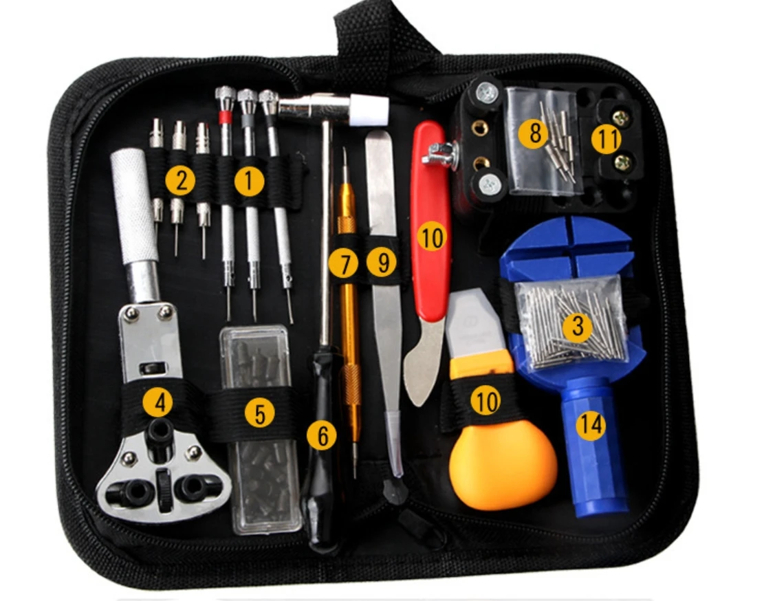Multi-Function Watch Repair Tool Set, Strap Remover and Bottom Case Holder, Watch Opener for Battery Replacement & Maintenance - Image 10