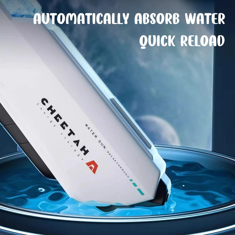 High Pressure Electric Water Gun Fully Automatic Absorb Water Burst Watergun Toys for Kids Summer Outdoor Pool Fight Games Gifts - Image 3