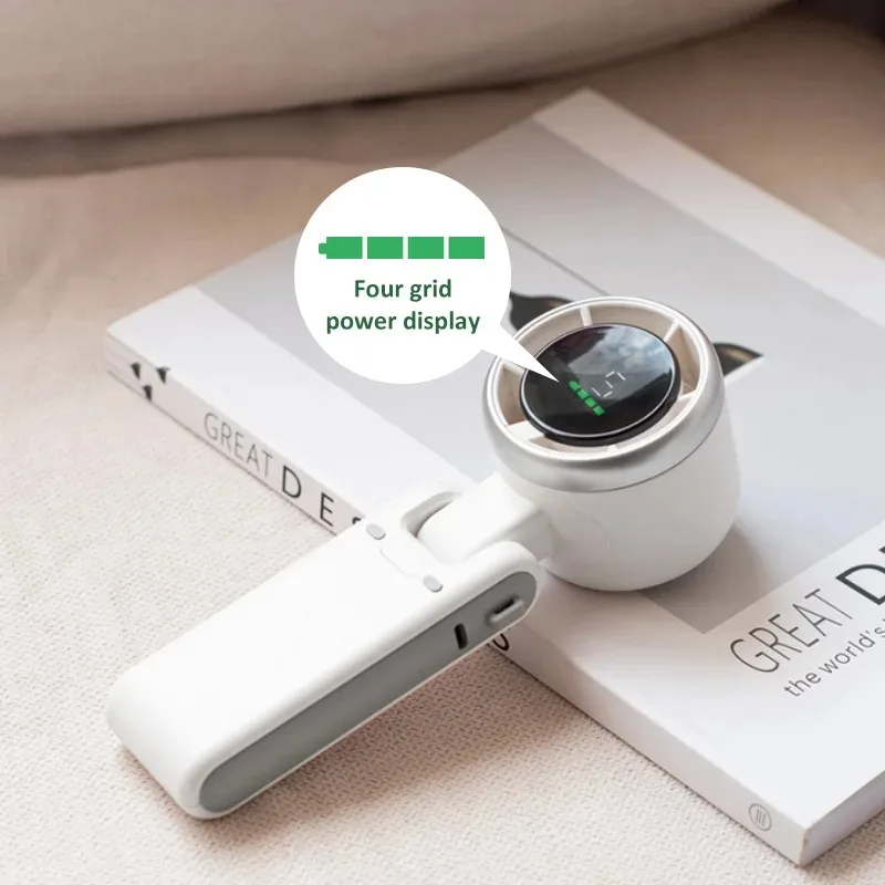 Portable Mini Handheld Fan Multi-functional Foldable Fan USB Rechargeable Mini Turbine Fan Mini Table Fan - Image 11