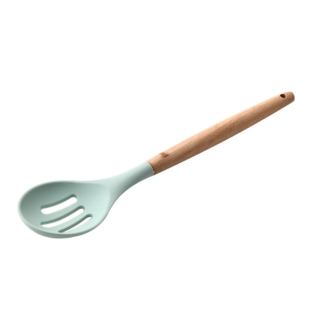 LMETJMA Silicone Cooking Utensils Set - 446°F Heat Resistant Kitchen Utensils Set Turner Tongs Spatula Spoon Brush Whisk JT888 - Image 14