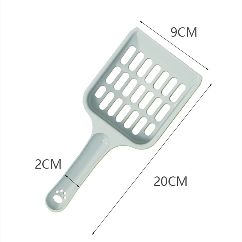 New pet litter shovel Candy color high appearance horizontal handle cat toilet shovel poop pickup Cat cleaning supplies - Image 19