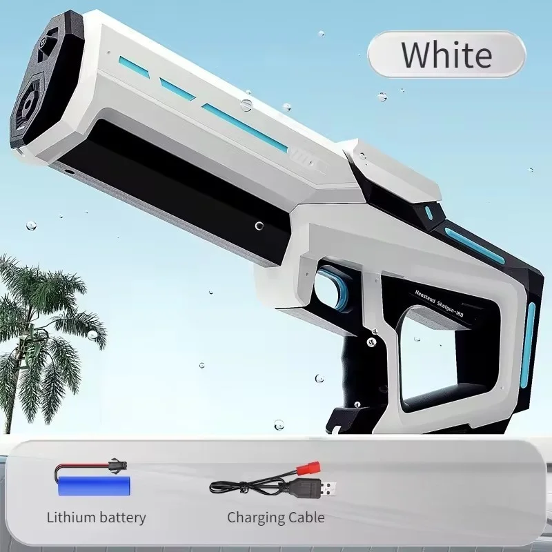 High Pressure Electric Water Gun Fully Automatic Absorb Water Burst Watergun Toys for Kids Summer Outdoor Pool Fight Games Gifts - Image 13